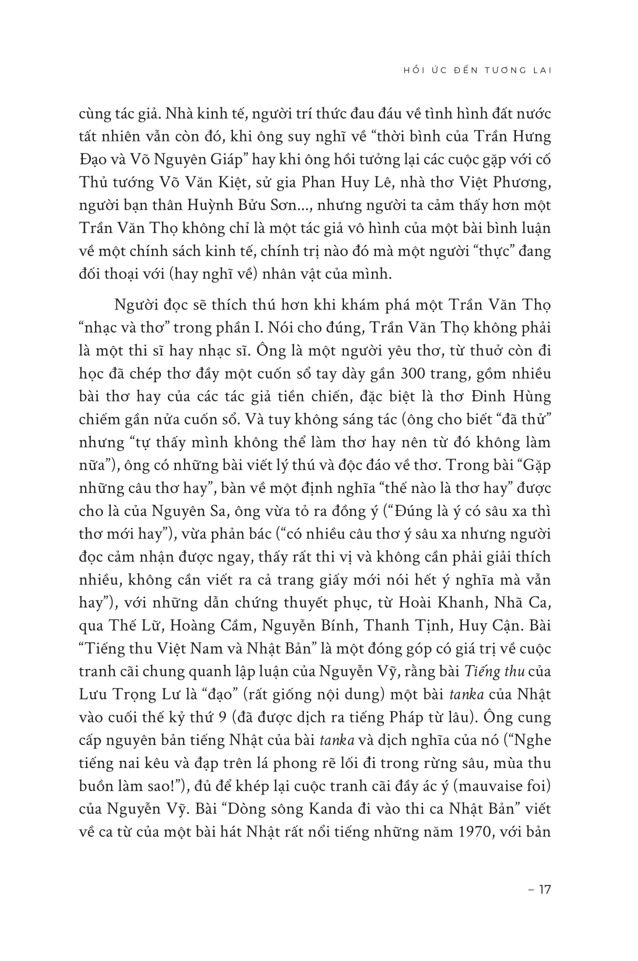 Hoi Uc Den Tuong Lai - Suy Ngam Ve Van Hoa, Giao Duc Va Con Duong Phat Trien Cua Viet Nam