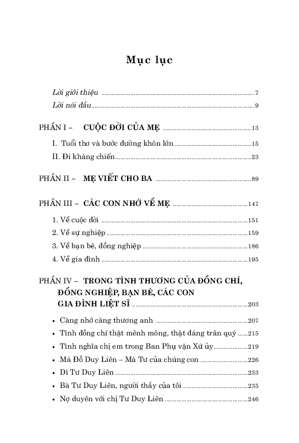 hồi ức đỗ duy liên - cuộc đời của mẹ