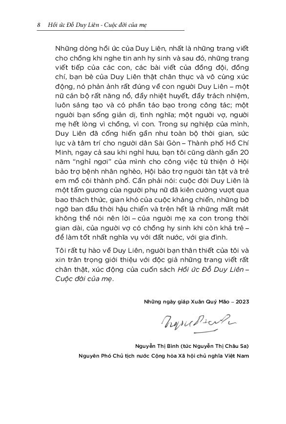 hồi ức đỗ duy liên - cuộc đời của mẹ