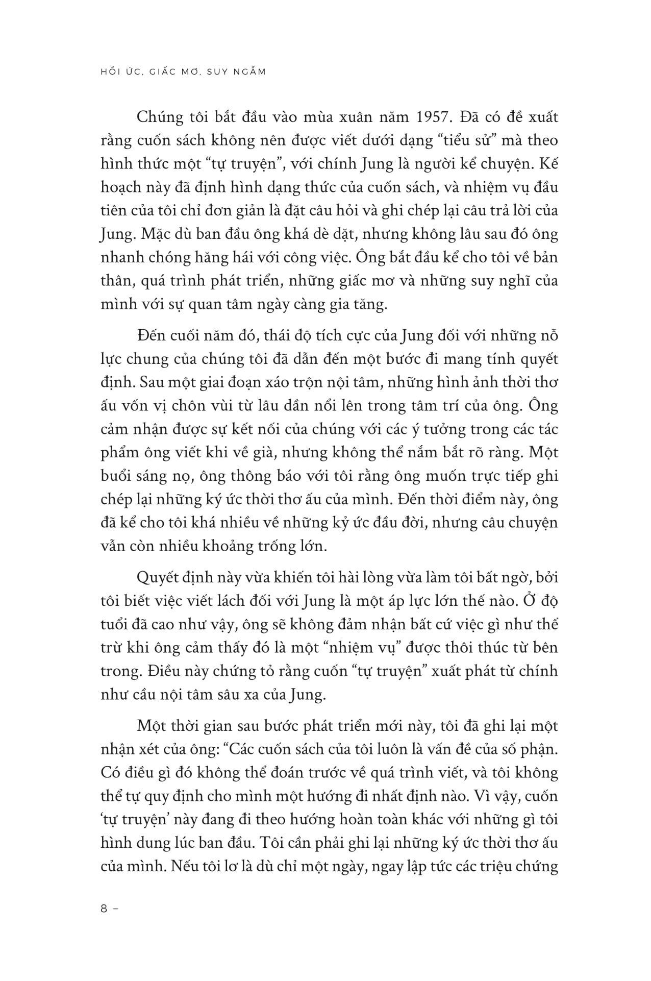 Hồi Ức, Giấc Mơ, Suy Ngẫm - Bìa Cứng - Tặng Kèm Bookmark Kẹp Góc Sách + Hình Mandala Bìa Sách Ủi Lên Túi Vải Hoặc Áo + Hình Mandala Bìa Sách Dán Ly