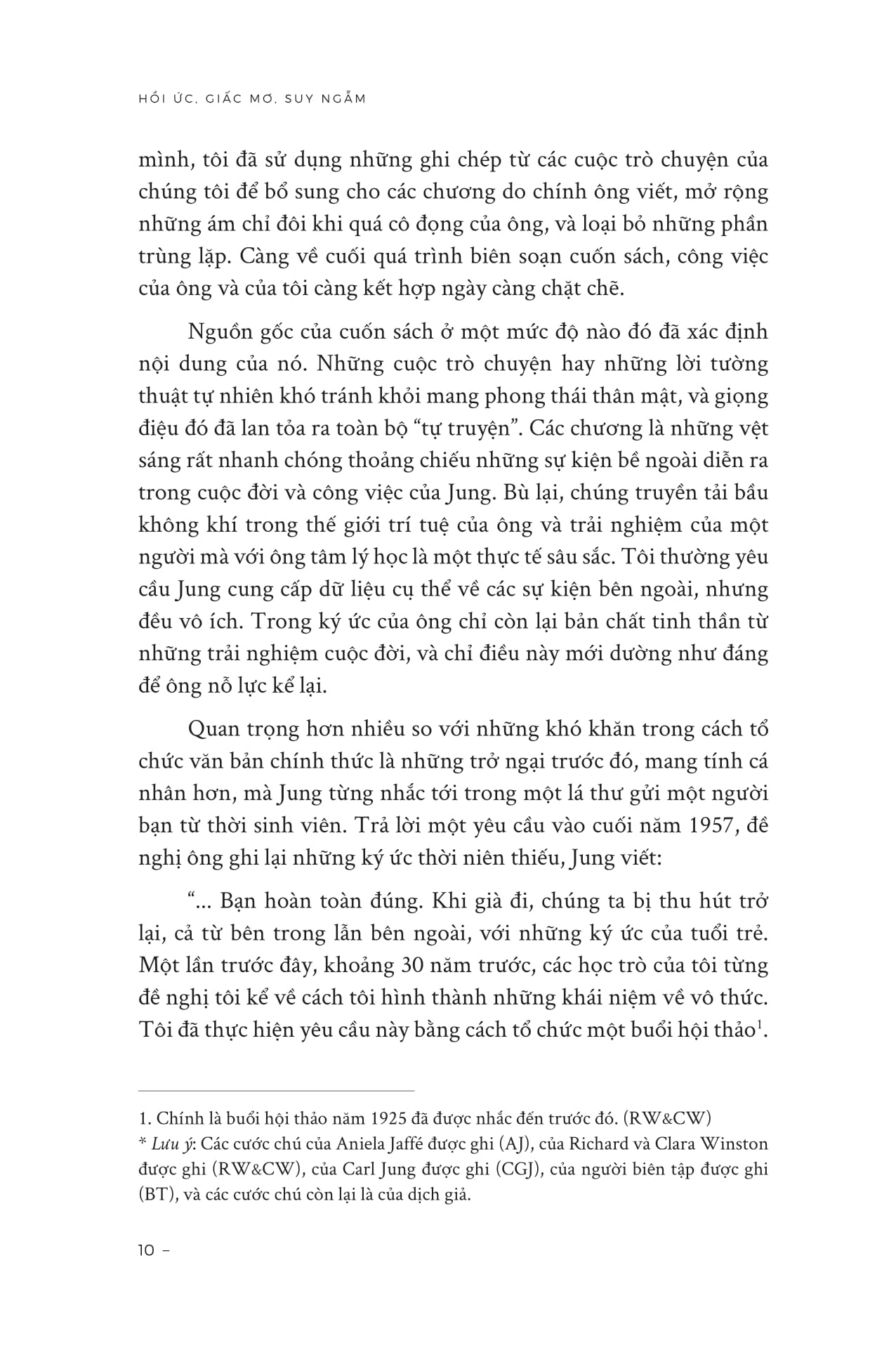 Hồi Ức, Giấc Mơ, Suy Ngẫm - Bìa Cứng - Tặng Kèm Bookmark Kẹp Góc Sách + Hình Mandala Bìa Sách Ủi Lên Túi Vải Hoặc Áo + Hình Mandala Bìa Sách Dán Ly