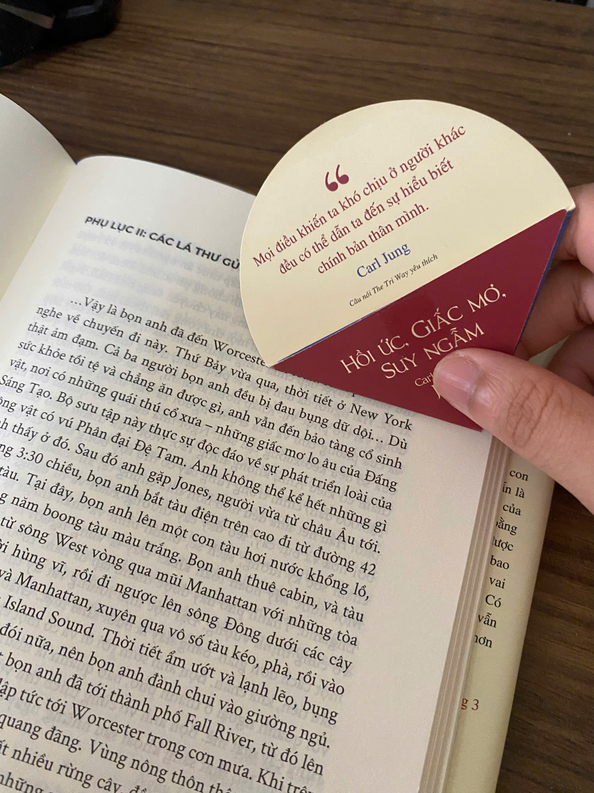 Hồi Ức, Giấc Mơ, Suy Ngẫm - Bìa Cứng - Tặng Kèm Bookmark Kẹp Góc Sách + Hình Mandala Bìa Sách Ủi Lên Túi Vải Hoặc Áo + Hình Mandala Bìa Sách Dán Ly