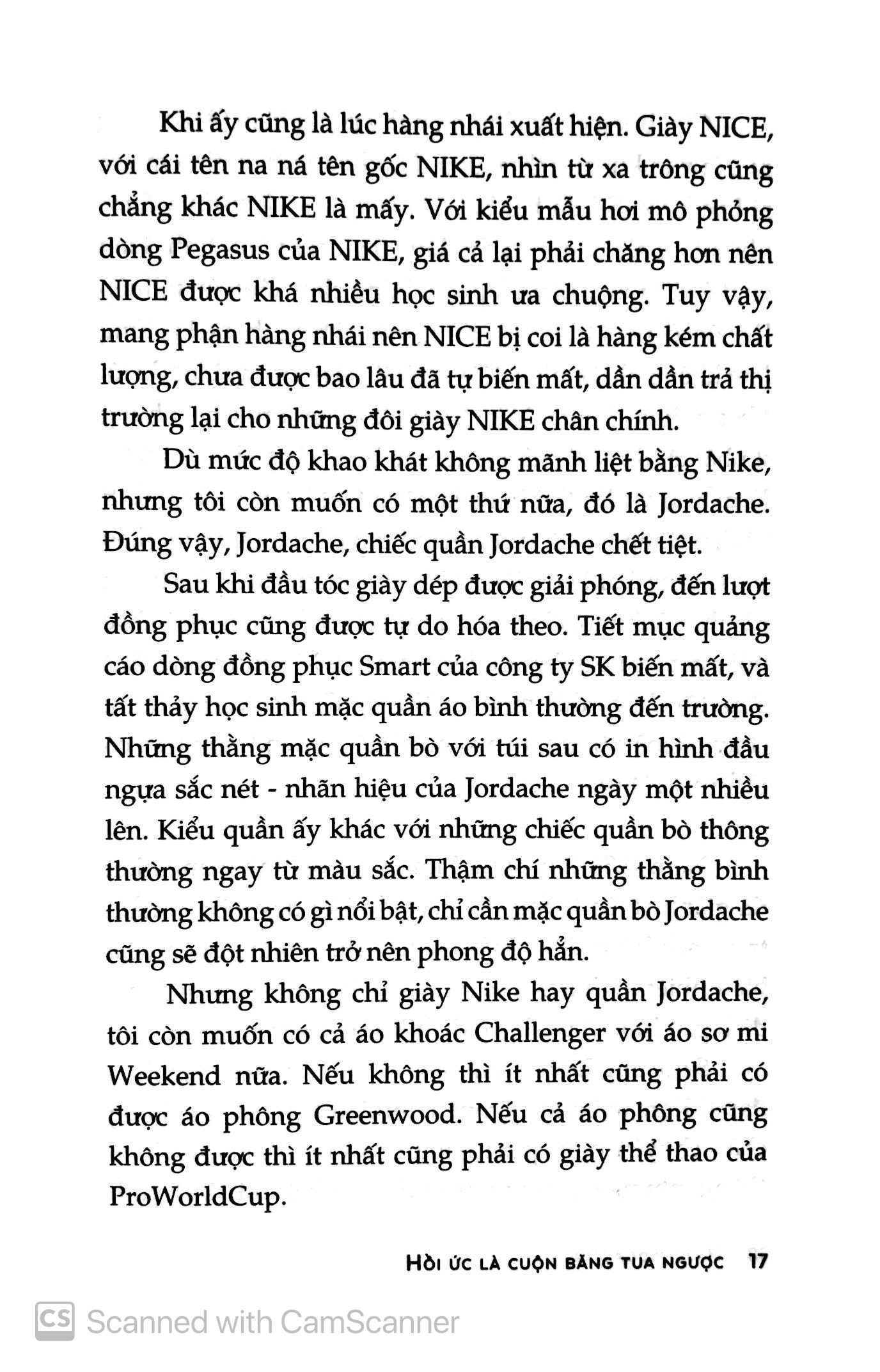 hồi ức là cuộn băng tua ngược