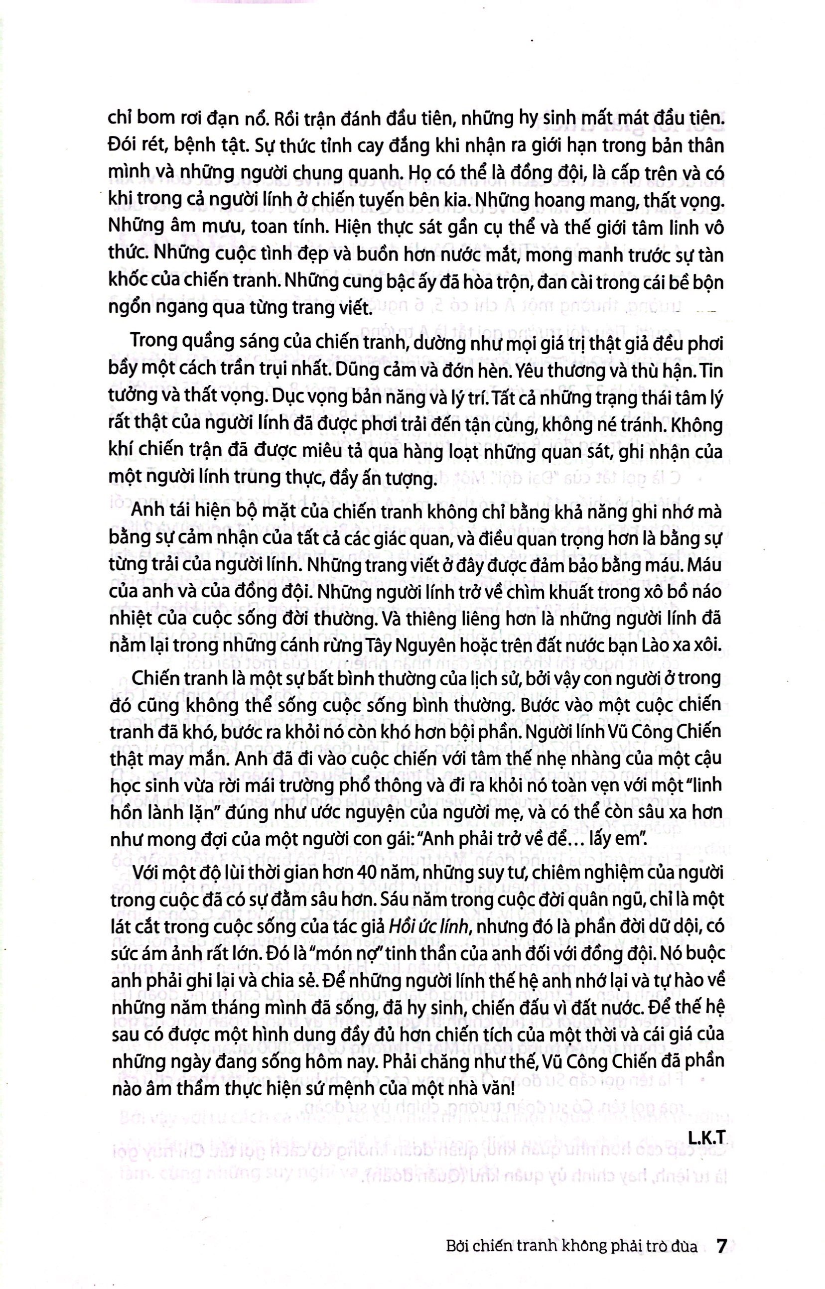 hồi ức lính (tái bản 2022)