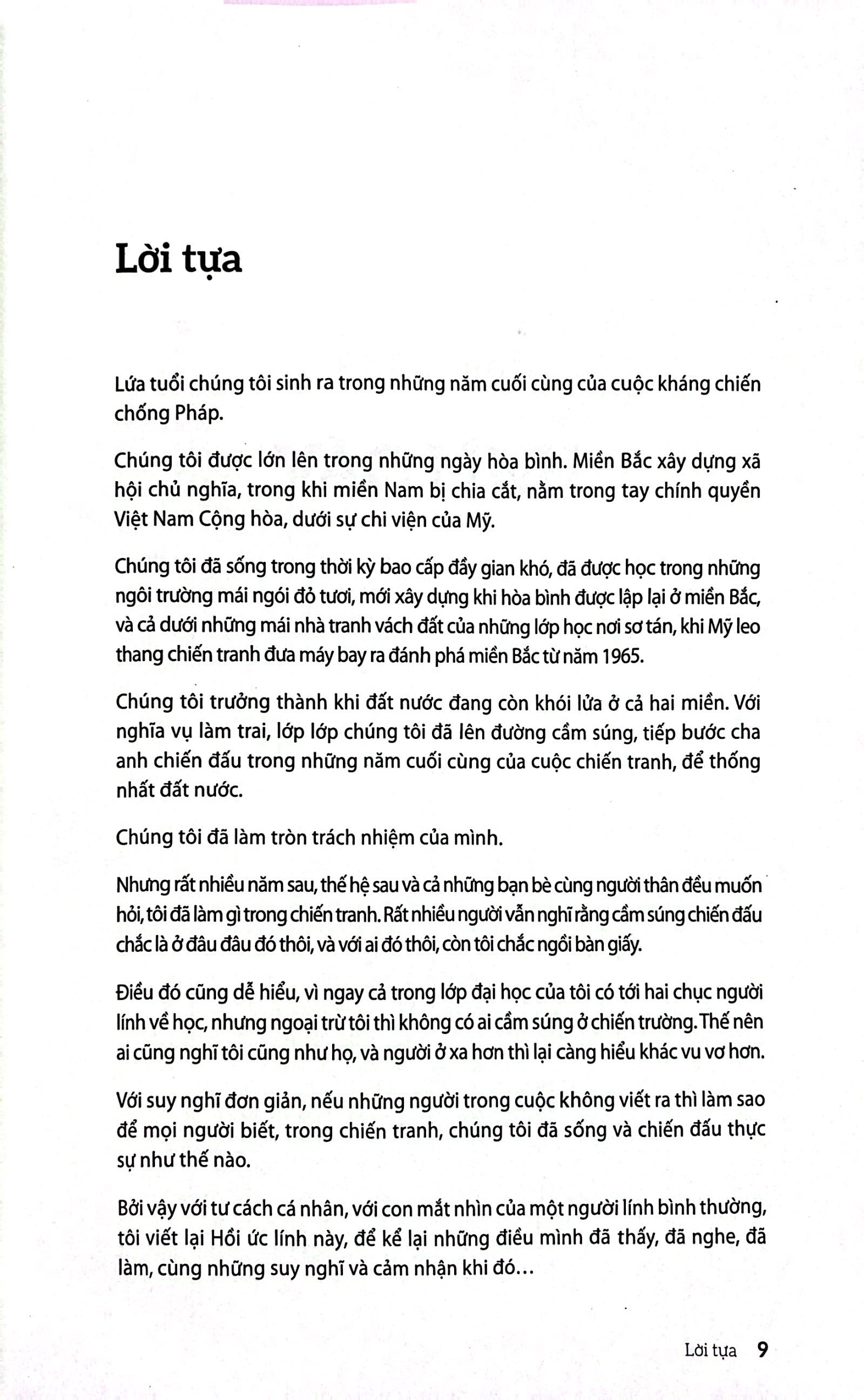 hồi ức lính (tái bản 2022)