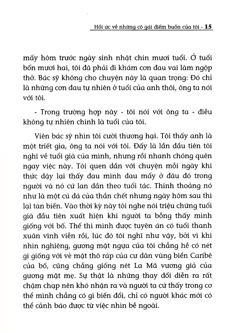hồi ức về những cô gái điếm buồn của tôi (tái bản 2017)