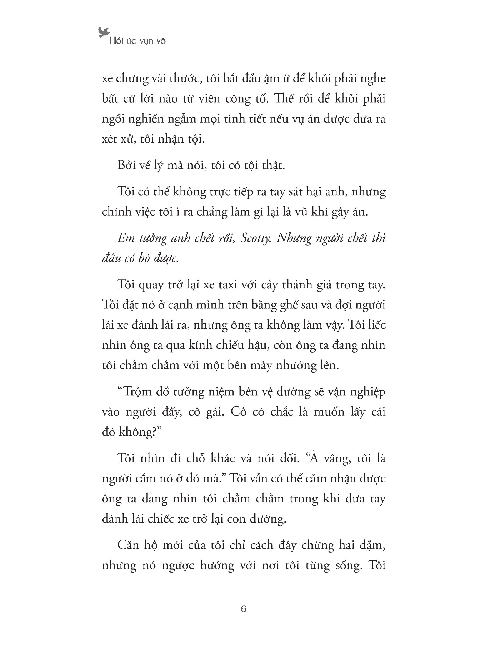 hồi ức vụn vỡ