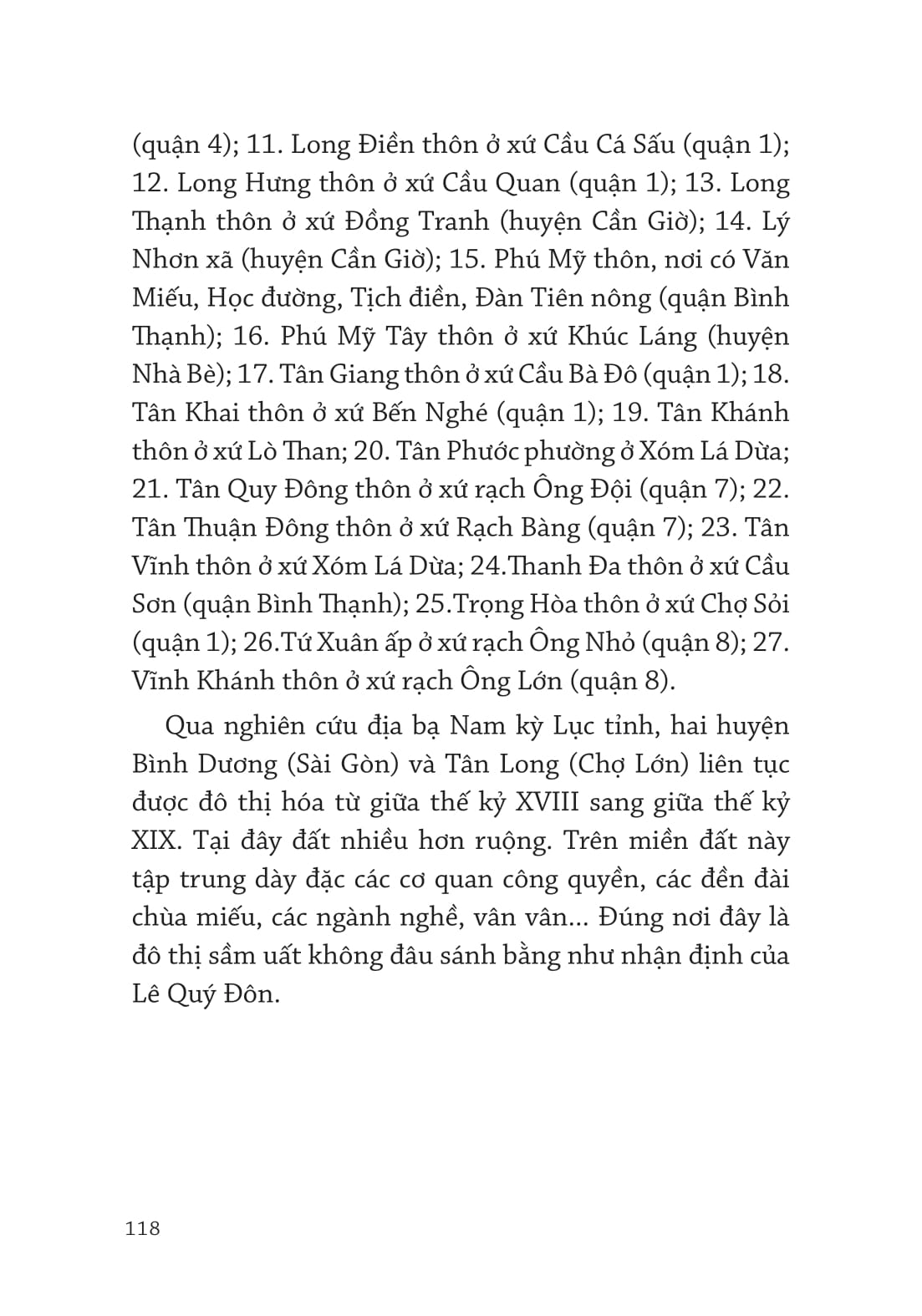 hỏi và đáp về địa lý sài gòn gia định