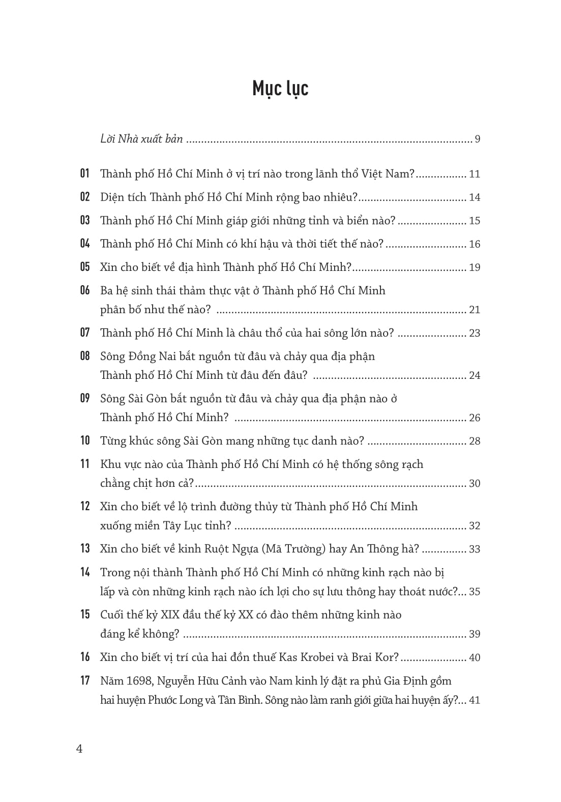 hỏi và đáp về địa lý sài gòn gia định