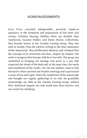 hold on to your kids