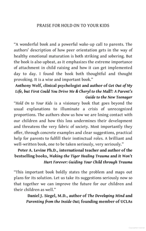 hold on to your kids