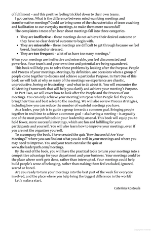 hold successful meetings