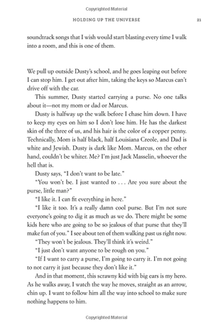 holding up the universe