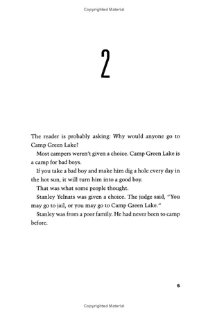 holes (a yearling book)