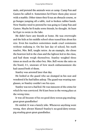 holes (a yearling book)