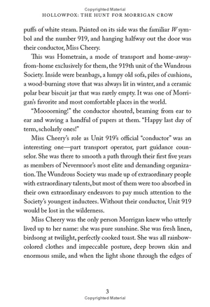 hollowpox: the hunt for morrigan crow