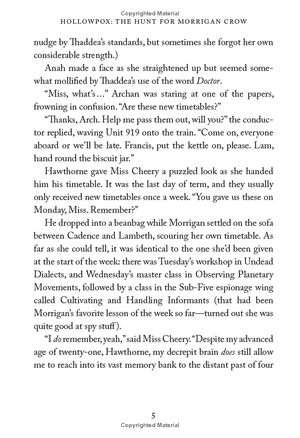 hollowpox: the hunt for morrigan crow