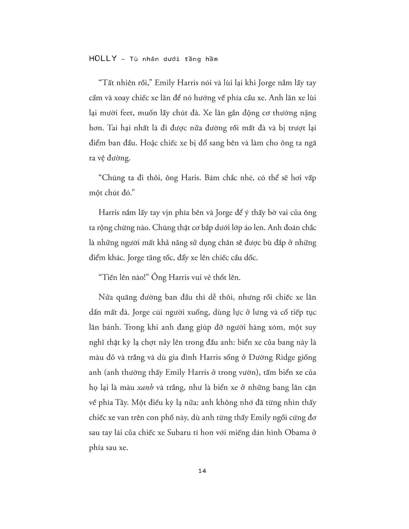 holly - tù nhân dưới tầng hầm