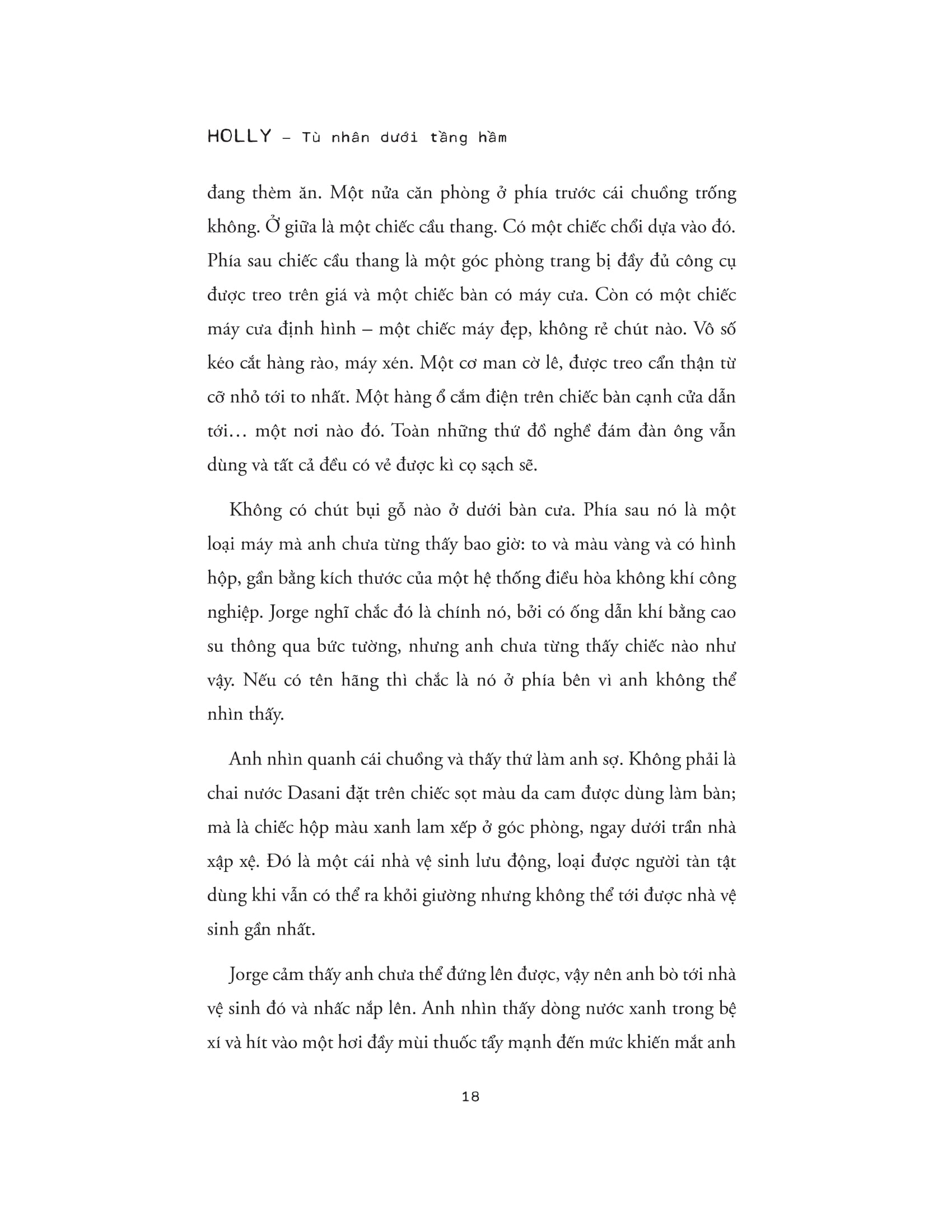 holly - tù nhân dưới tầng hầm