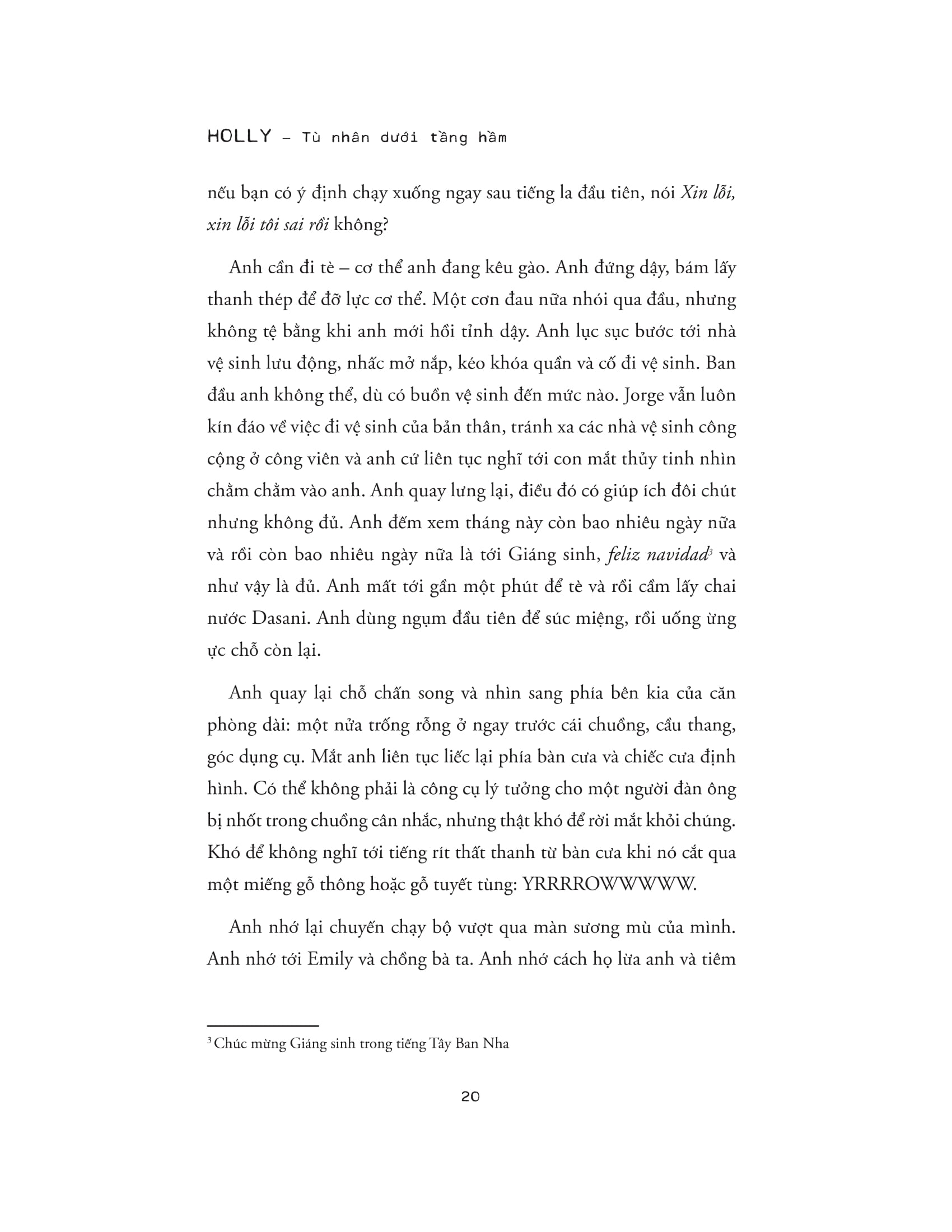 holly - tù nhân dưới tầng hầm