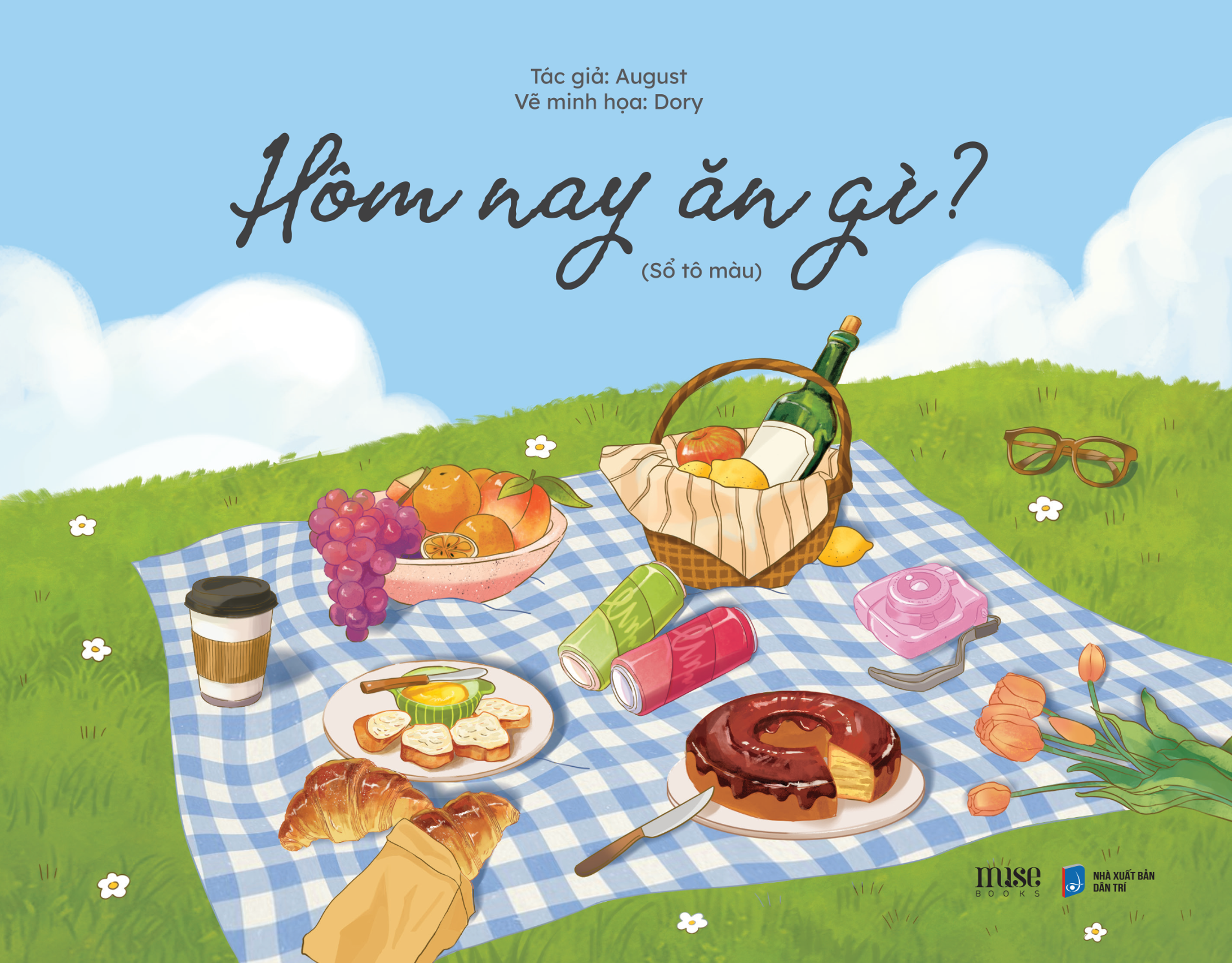 hôm nay ăn gì? - sổ tô màu