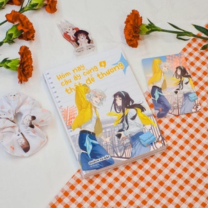 hôm nay cậu ấy cũng thật dễ thương - tập 6 - bản đặc biệt - tặng kèm postcard cán mờ + scrunchie + standee acrylic