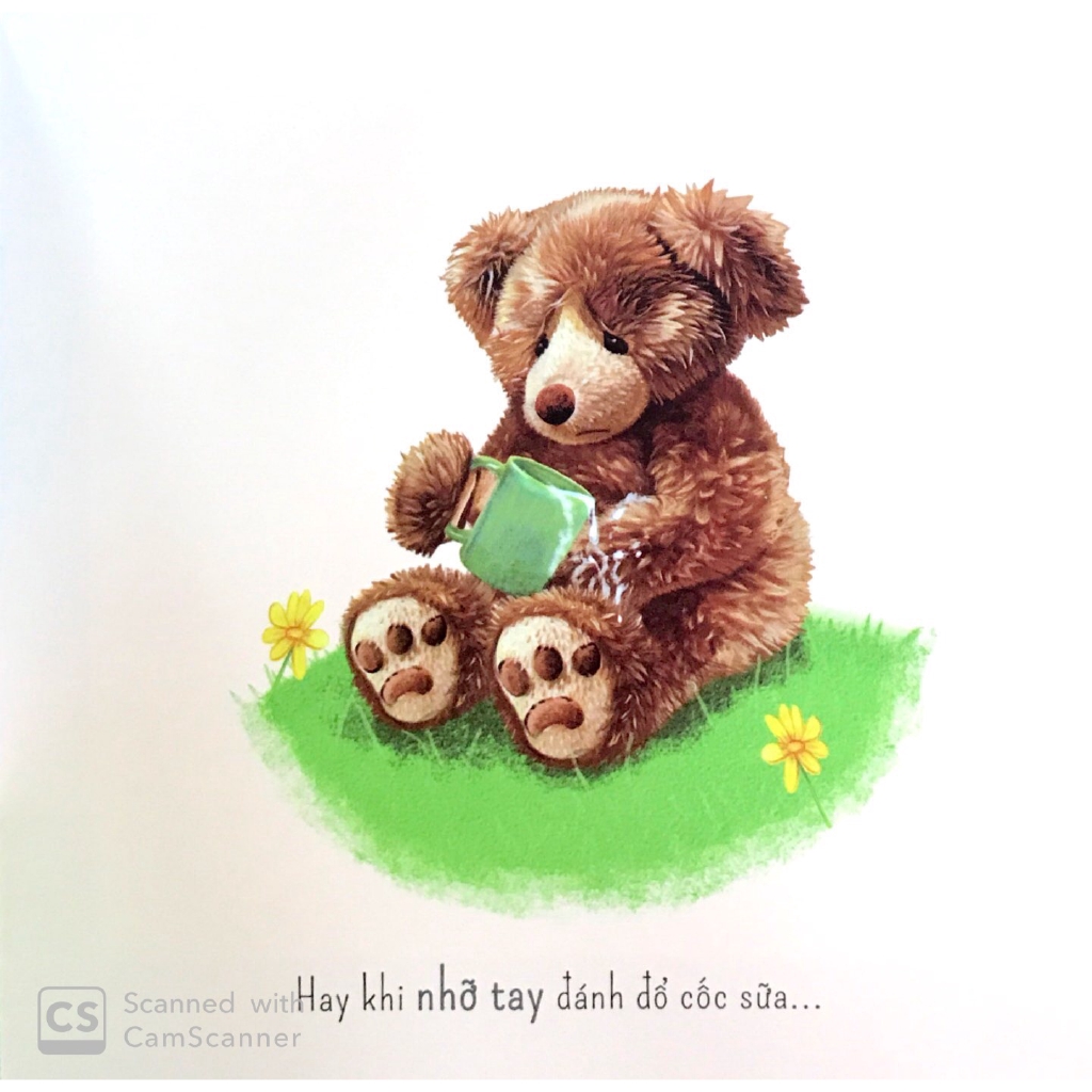 hôm nay con thấy thế nào? - gấu con buồn bã