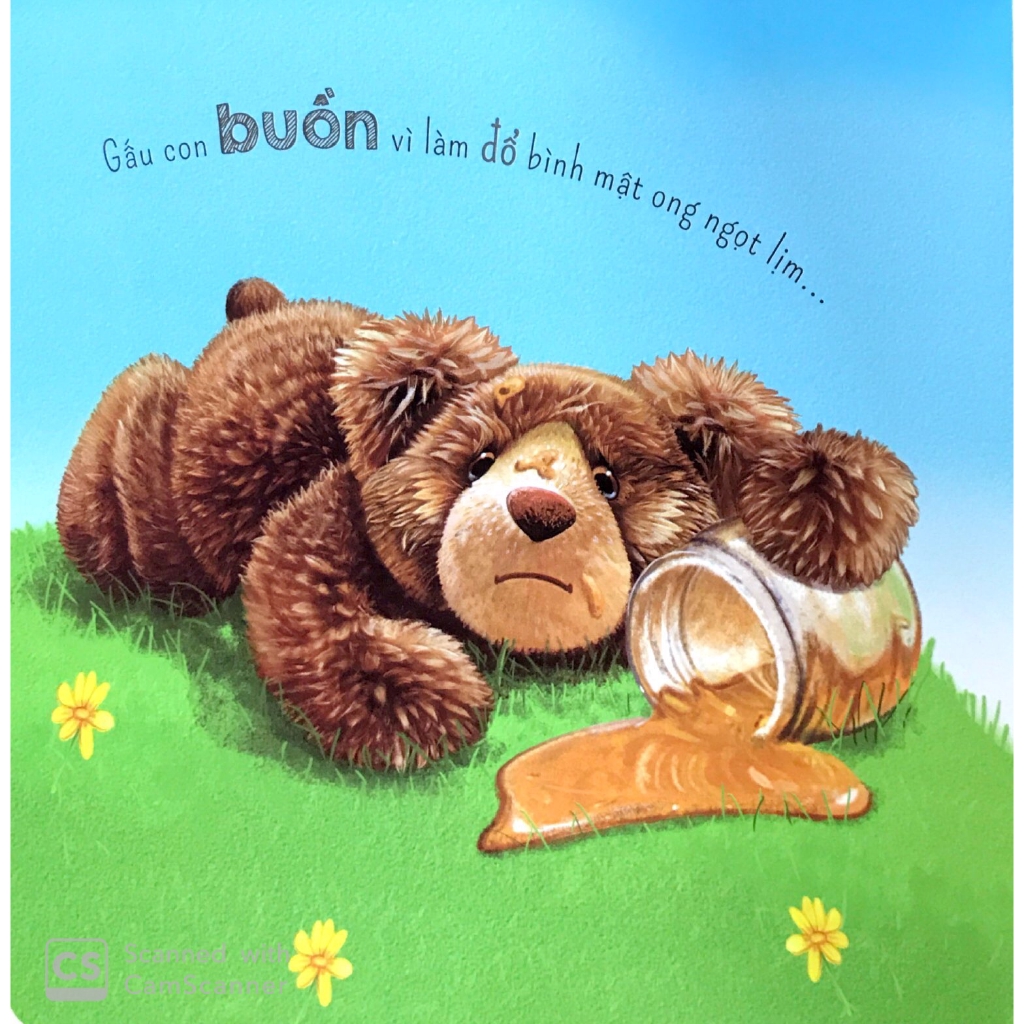 hôm nay con thấy thế nào? - gấu con buồn bã