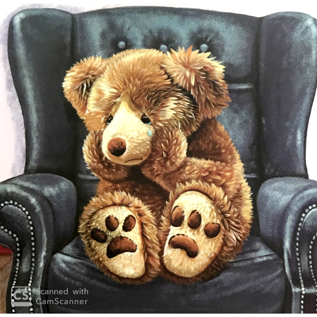 hôm nay con thấy thế nào? - gấu con buồn bã