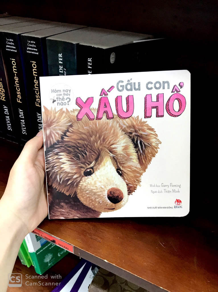 hôm nay con thấy thế nào? - gấu con buồn bã