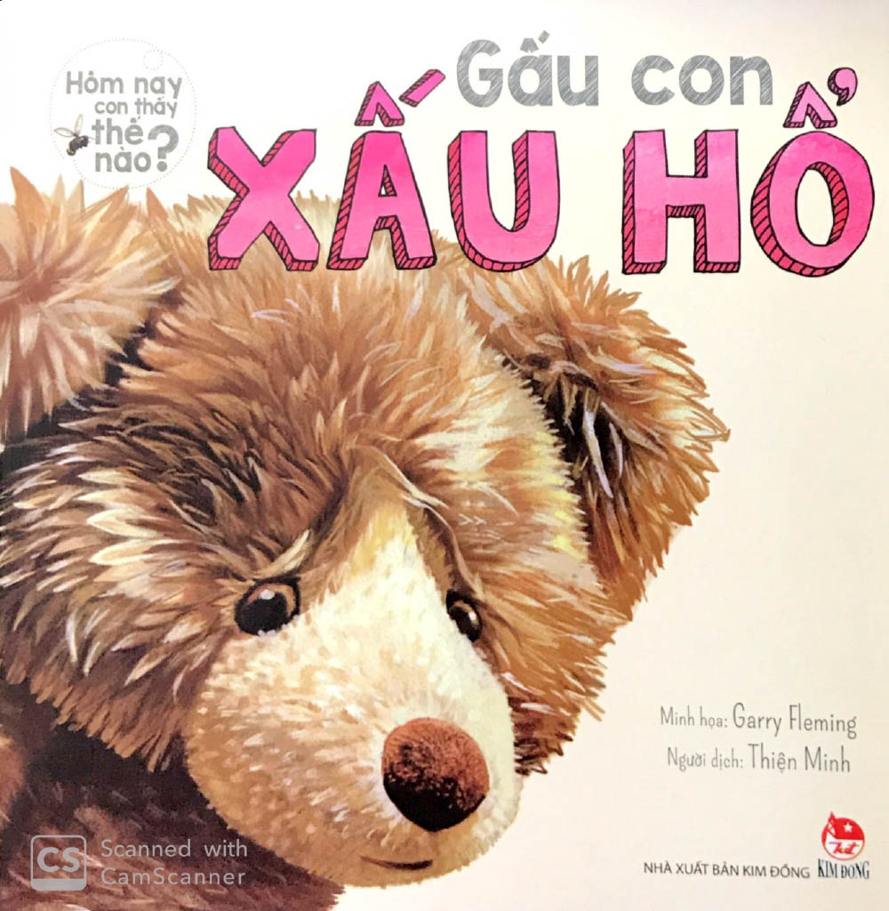 hôm nay con thấy thế nào? - gấu con xấu hổ