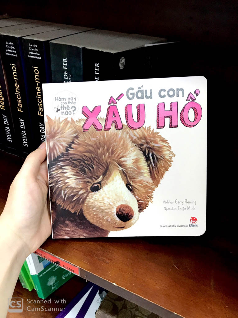 hôm nay con thấy thế nào? - gấu con xấu hổ