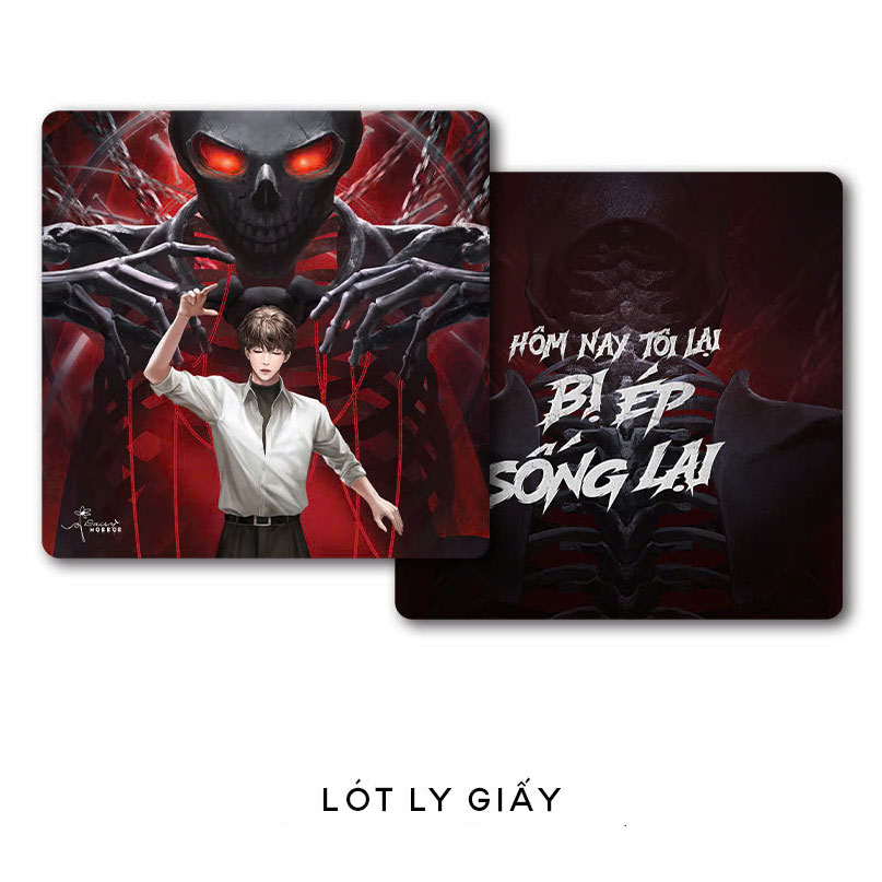 hôm nay tôi lại bị ép sống lại - tập 1 - bản đặc biệt - tặng kèm bookmark hai mặt bồi cứng + lót ly giấy