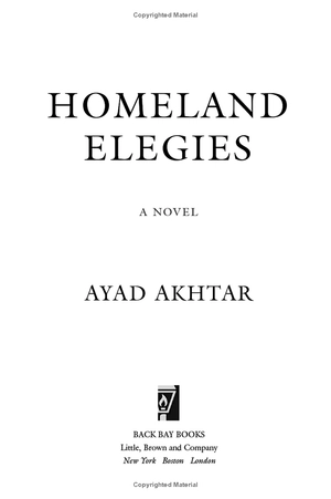 homeland elegies