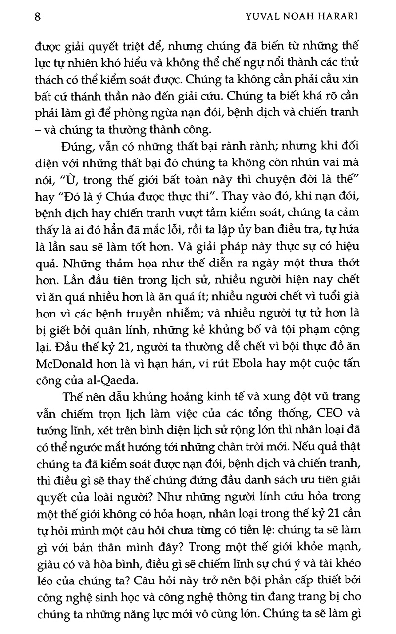 homo deus - lược sử tương lai (tái bản 2023)