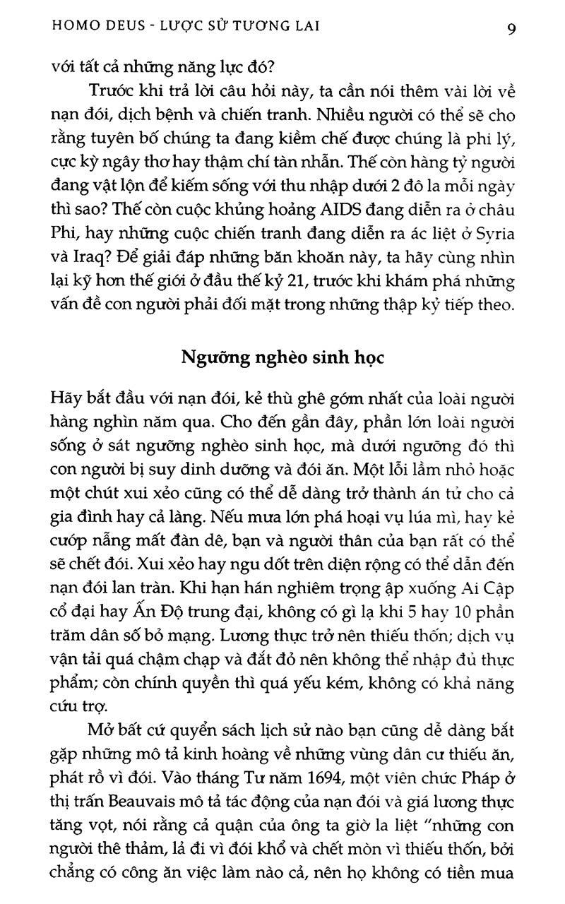 homo deus - lược sử tương lai (tái bản 2023)