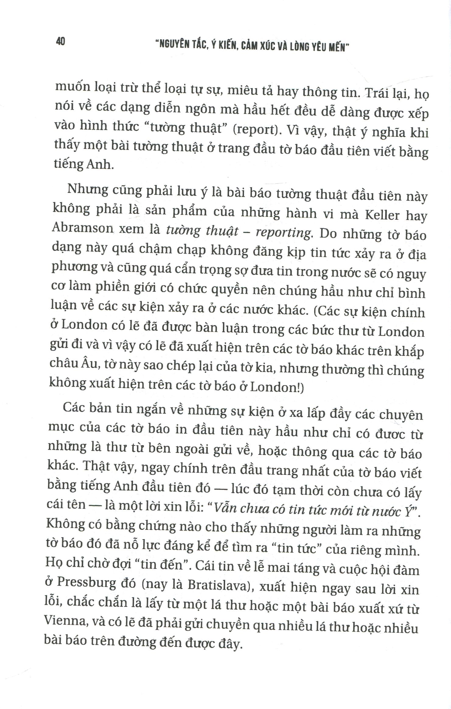 hơn cả tin tức - tương lai của báo chí (tái bản 2020)