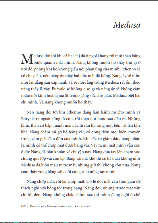 hòn đá mù - medusa những chuyện chưa kể