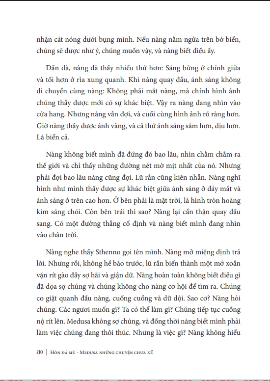 hòn đá mù - medusa những chuyện chưa kể