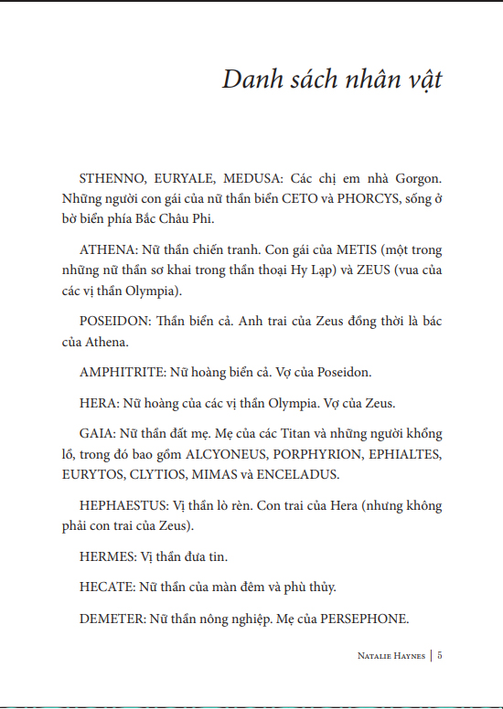 hòn đá mù - medusa những chuyện chưa kể