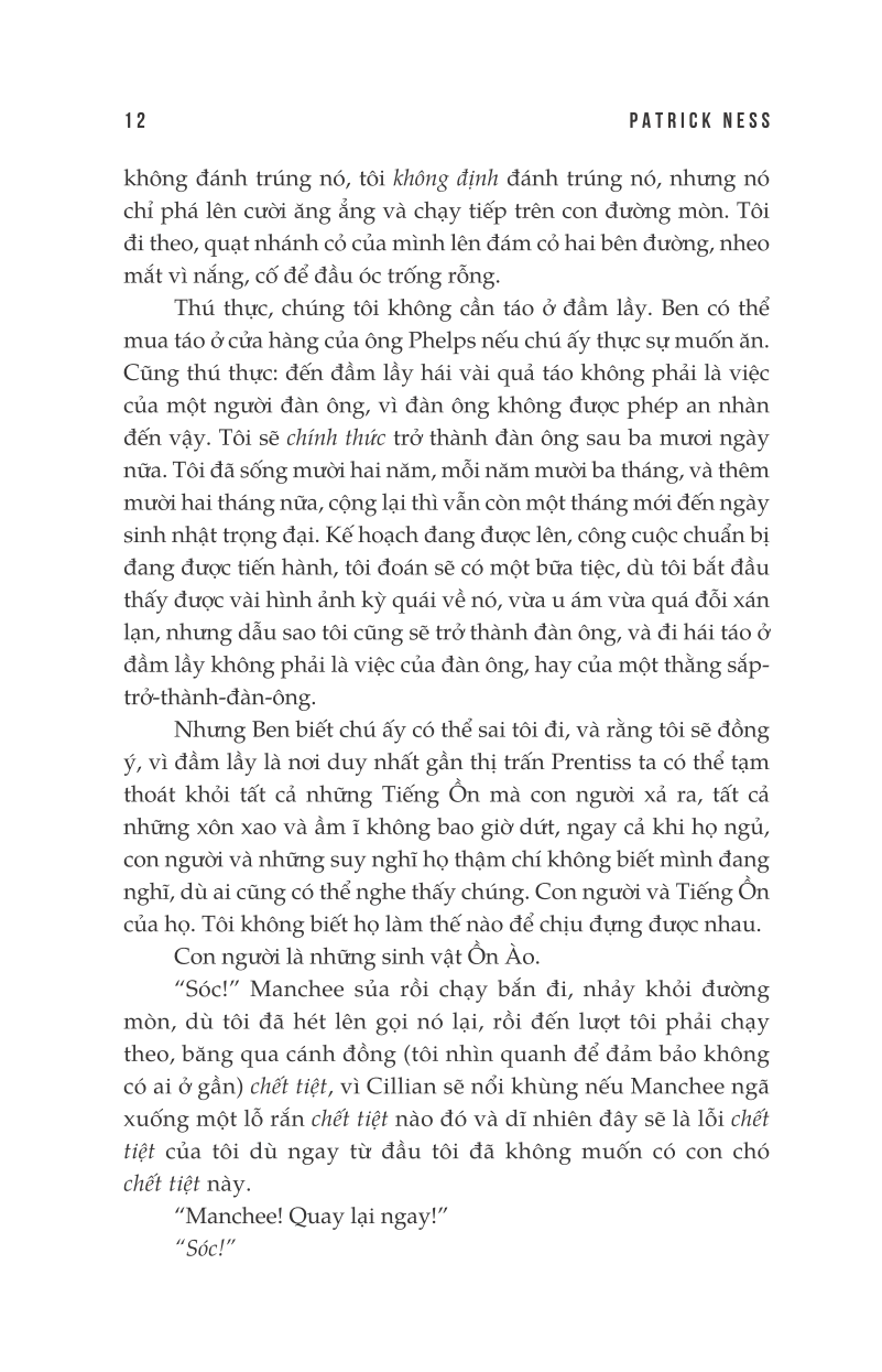 hỗn mang 1 - đừng bao giờ buông dao