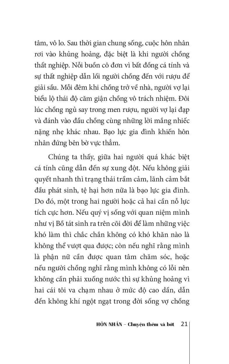 hôn nhân: chuyện thêm và bớt (tái bản 2019)