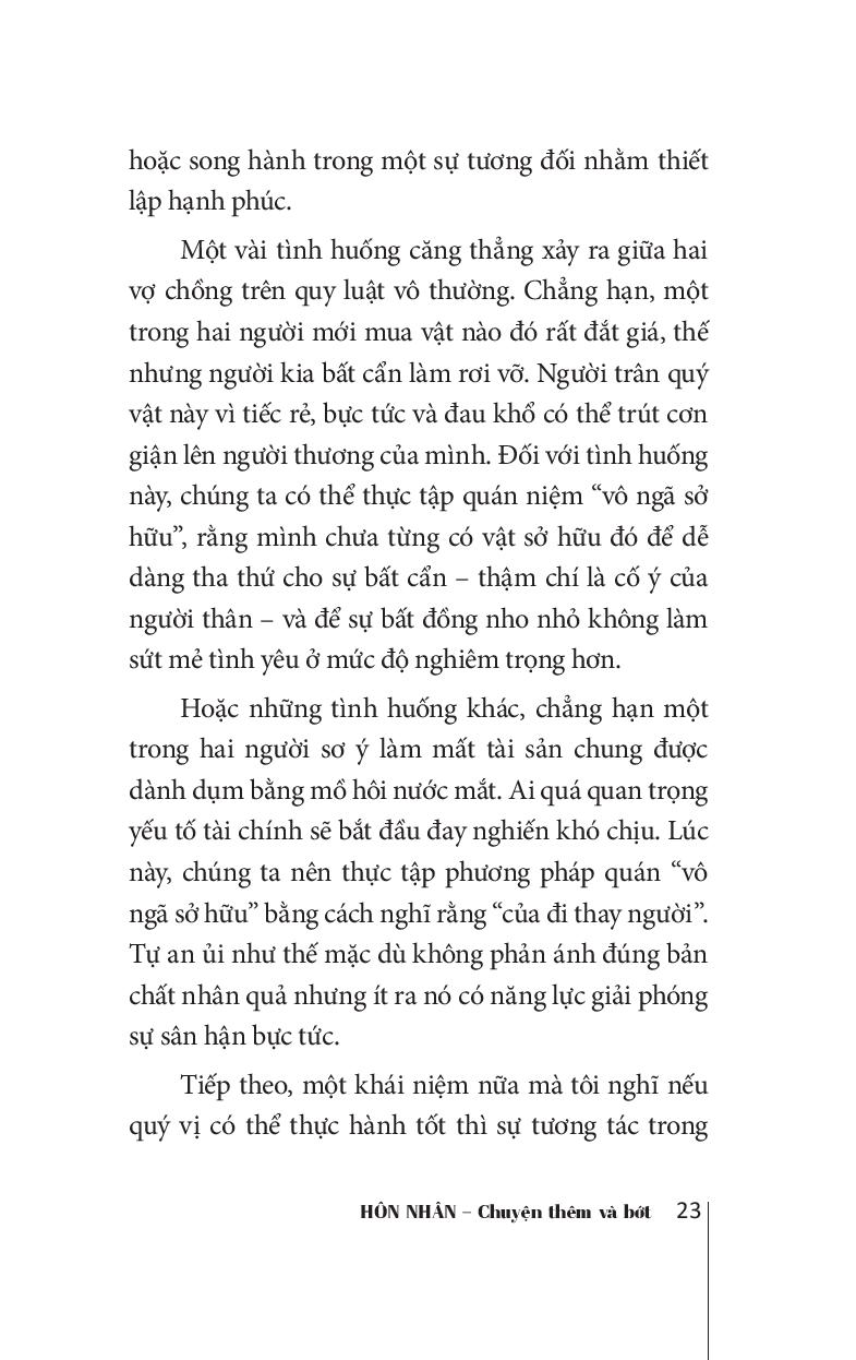 hôn nhân: chuyện thêm và bớt (tái bản 2019)