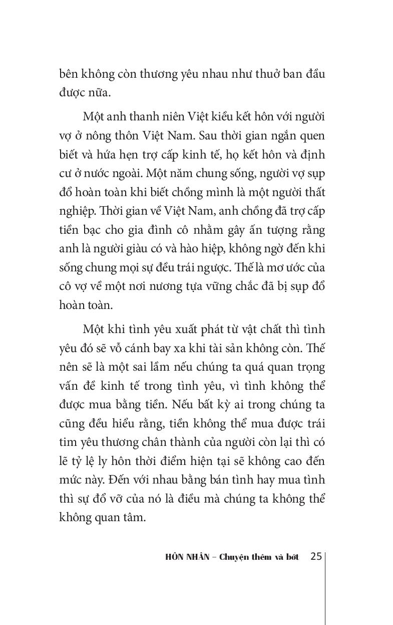 hôn nhân: chuyện thêm và bớt (tái bản 2019)
