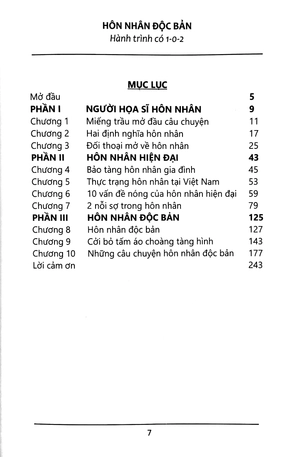 hôn nhân độc bản - hành trình có 1-0-2