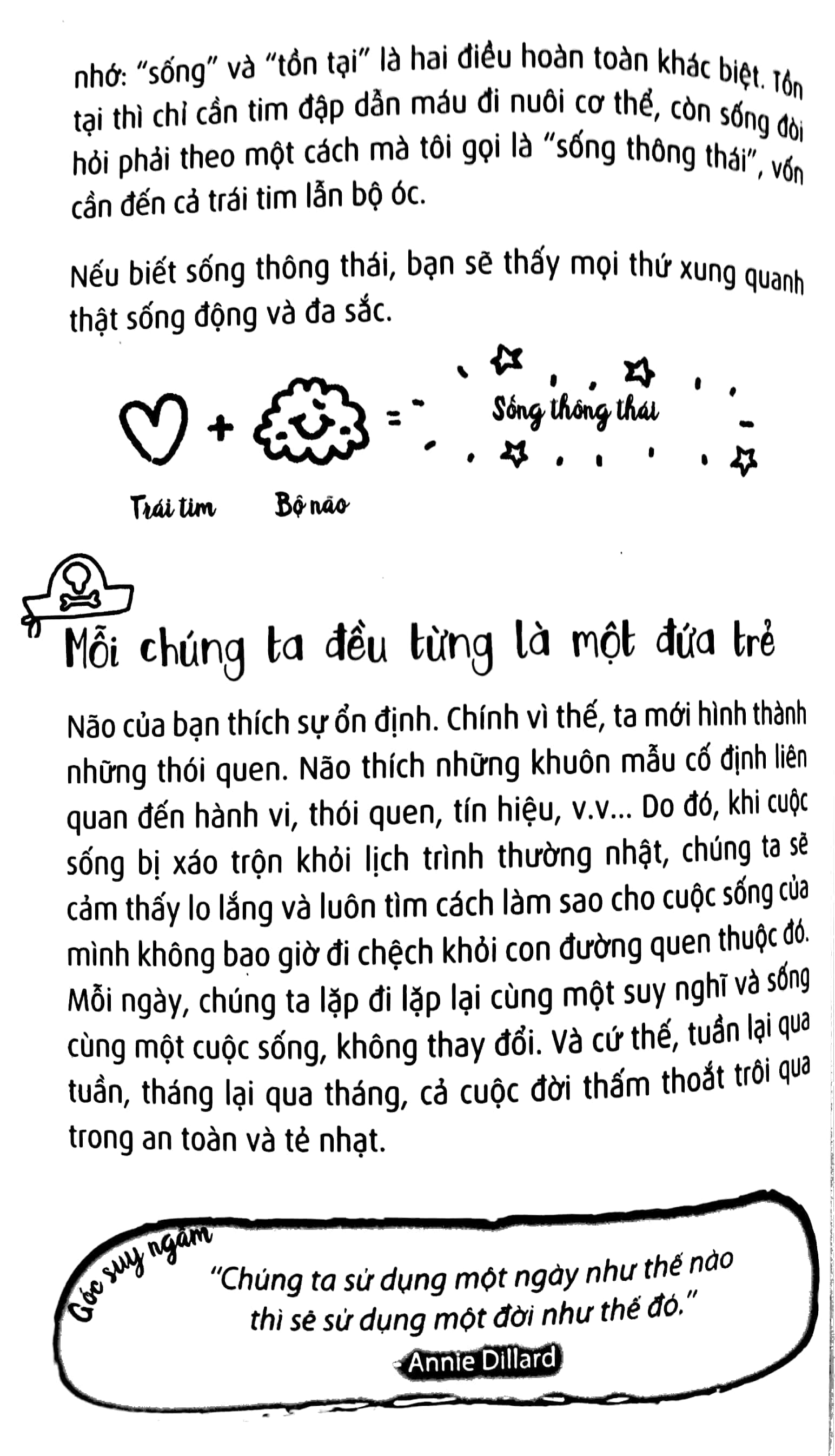 hồn nhiên trong thế giới đảo điên