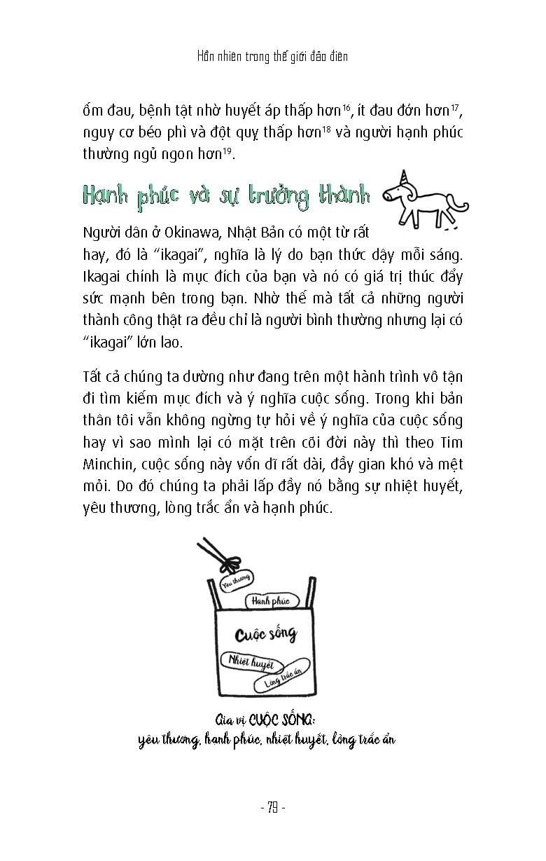 hồn nhiên trong thế giới đảo điên