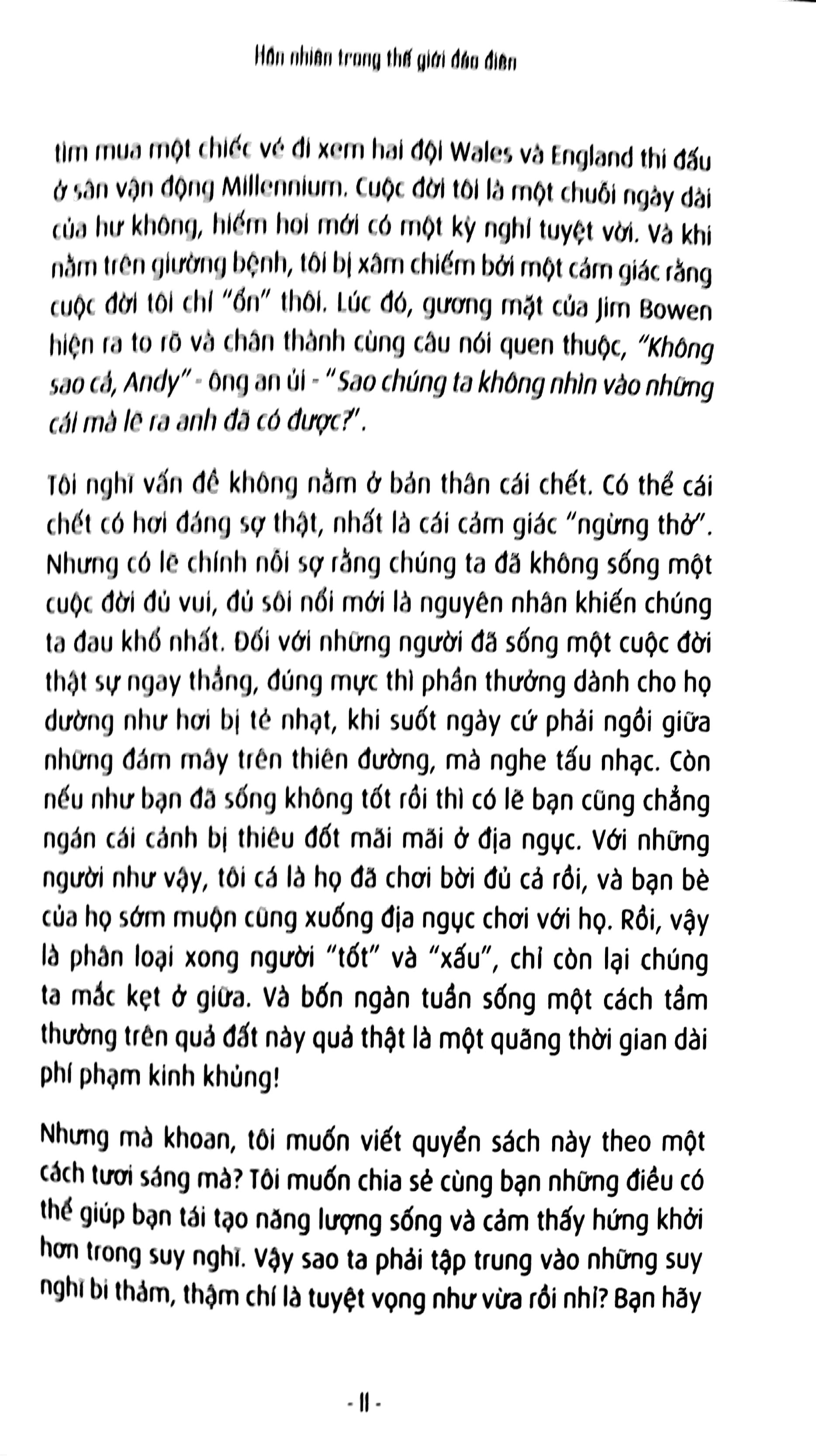 hồn nhiên trong thế giới đảo điên