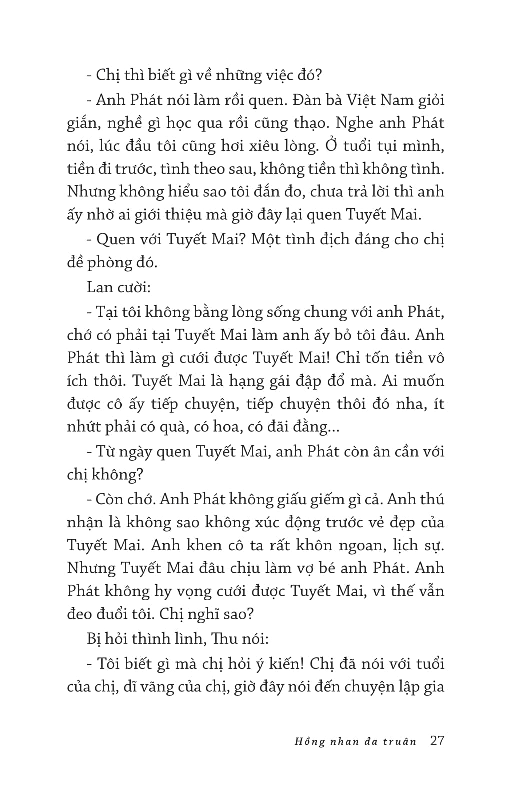 hồng nhan đa truân