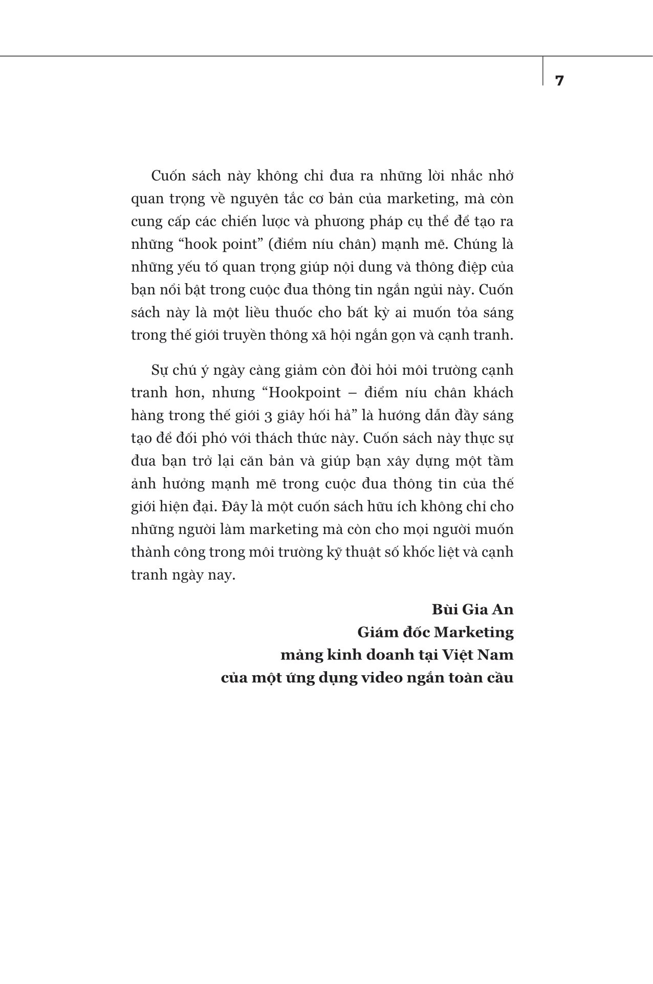 hook point - điểm níu chân khách hàng trong thế giới 3 giây hối hả